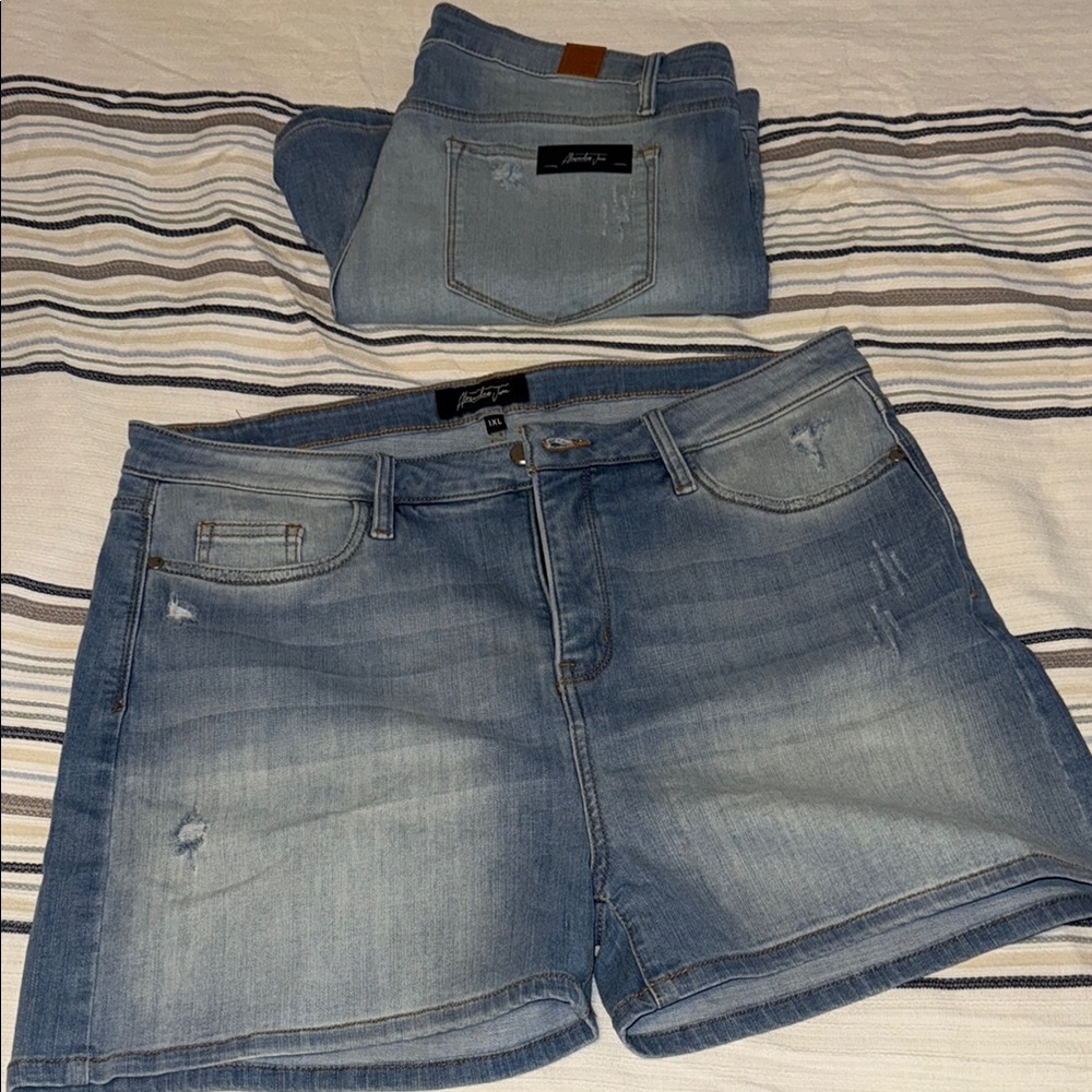 Alexander Jane Denim Shorts